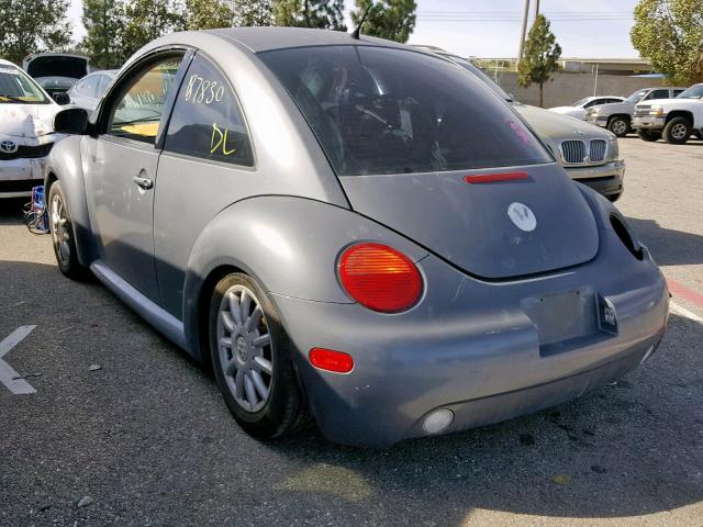 3VWCK31C85M414260 - 2005 VOLKSWAGEN NEW BEETLE Boz foto 3
