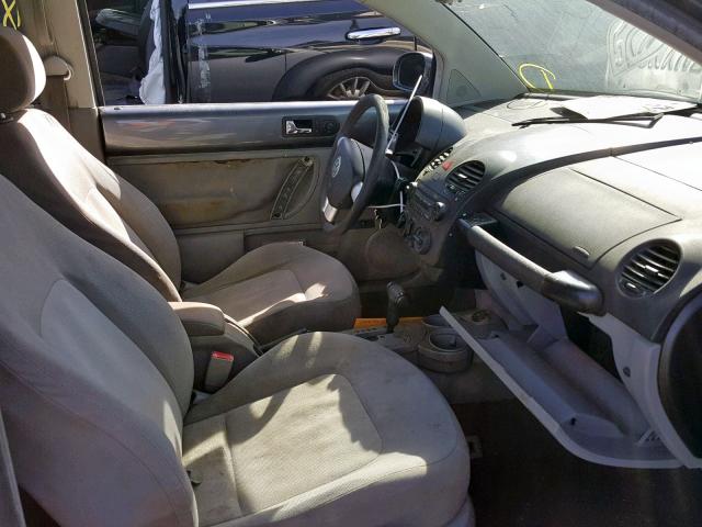 3VWCK31C85M414260 - 2005 VOLKSWAGEN NEW BEETLE Boz foto 5