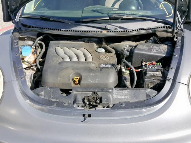 3VWCK31C85M414260 - 2005 VOLKSWAGEN NEW BEETLE Boz foto 7