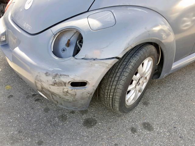 3VWCK31C85M414260 - 2005 VOLKSWAGEN NEW BEETLE Boz foto 9