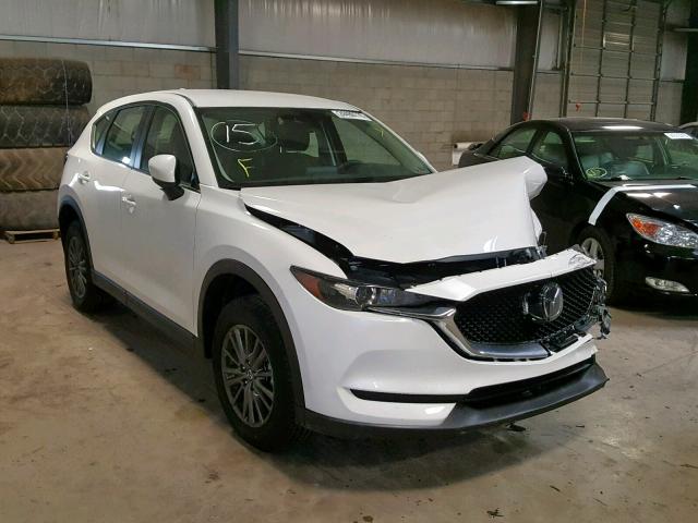 JM3KFBBM6J0443667 - 2018 MAZDA CX-5 SPORT WHITE photo 1