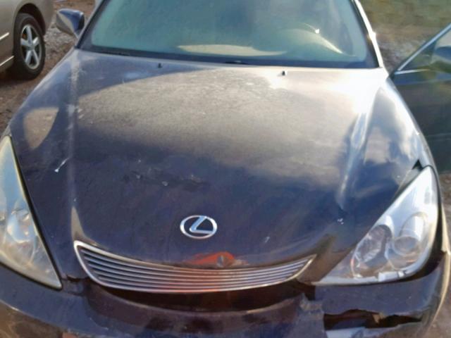 JTHBA30GX65163026 - 2006 LEXUS ES 330 BLUE photo 7