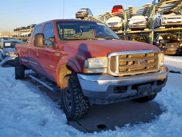 1FTSW31P93ED61125 - 2003 FORD F350 SRW S RED photo 1