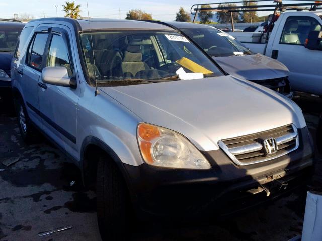 JHLRD78883C031338 - 2003 HONDA CR-V EX SILVER photo 1