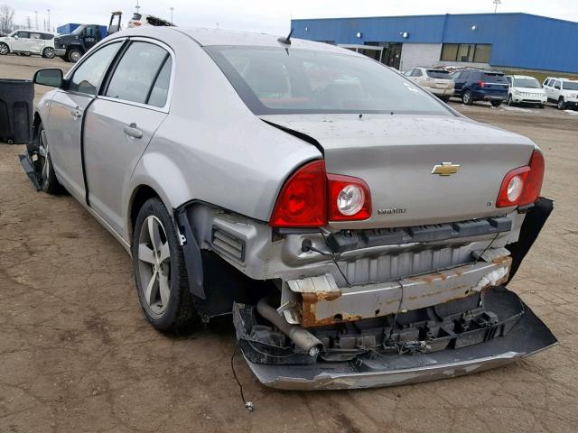 1G1ZJ57B78F232475 - 2008 CHEVROLET MALIBU 2LT SILVER photo 3