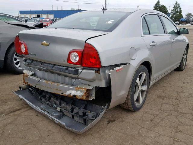 1G1ZJ57B78F232475 - 2008 CHEVROLET MALIBU 2LT SILVER photo 4