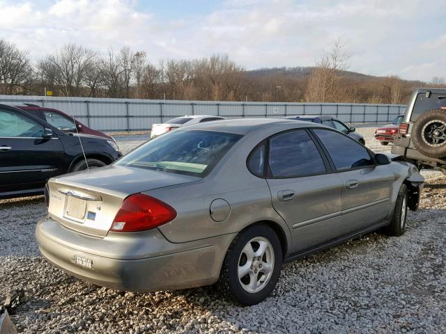 1FAFP55U43G259400 - 2003 FORD TAURUS SES GRAY photo 4