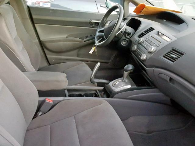 2HGFA16528H338525 - 2008 HONDA CIVIC LX SILVER photo 5