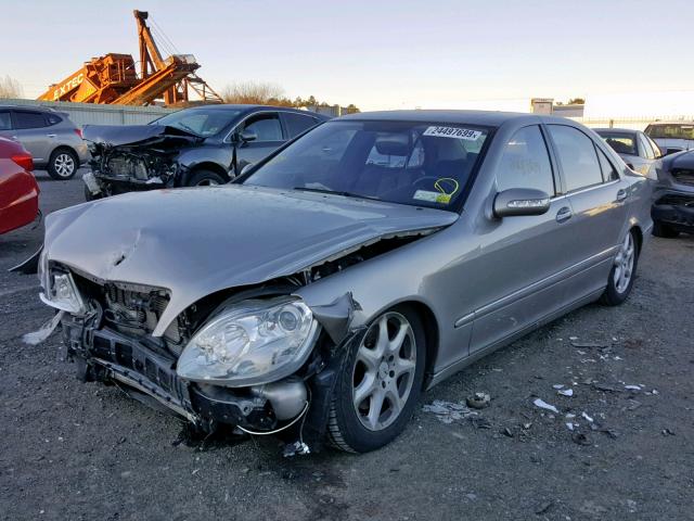 WDBNG83JX6A468811 - 2006 MERCEDES-BENZ S 430 4MAT SILVER photo 2