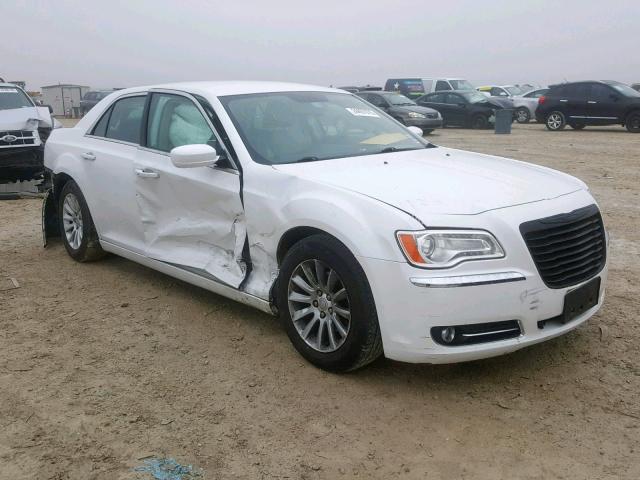 2C3CCAAG7DH551537 - 2013 CHRYSLER 300 WHITE photo 1