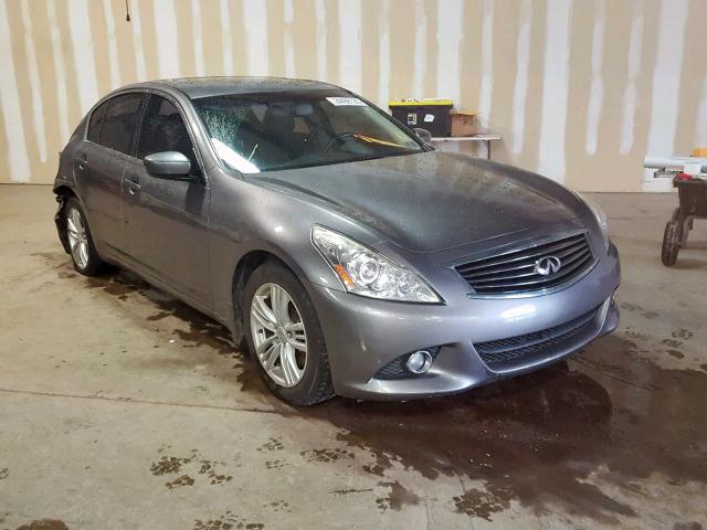 JN1CV6AR6CM677682 - 2012 INFINITI G37 GRAY photo 1