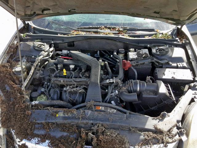 3FAHP06Z39R143550 - 2009 FORD FUSION S BLACK photo 7