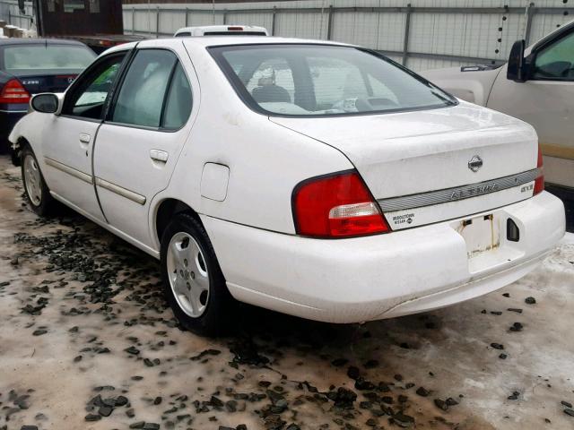 1N4DL01D1YC209452 - 2000 NISSAN ALTIMA XE WHITE photo 3