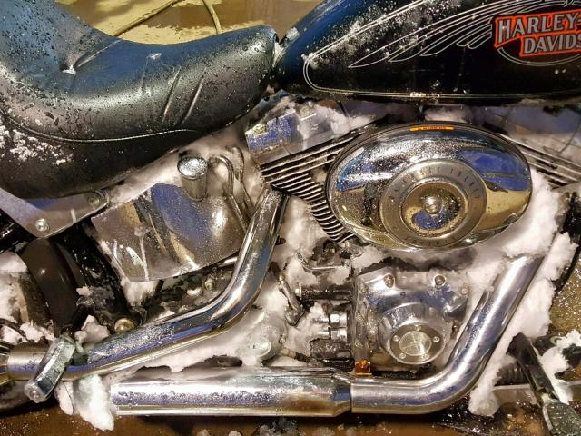 1HD1JL5158Y084977 - 2008 HARLEY-DAVIDSON FXSTC BLACK photo 7