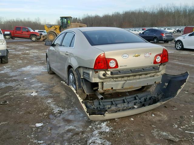 1G1ZH57B294231534 - 2009 CHEVROLET MALIBU 1LT 金色 照片 3