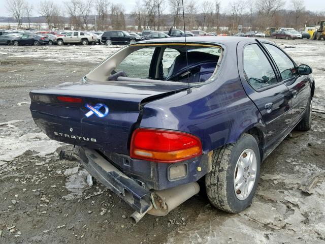 1B3EJ46XXXN546849 - 1999 DODGE STRATUS BLUE photo 4