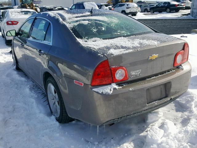 1G1ZB5E16BF290396 - 2011 CHEVROLET MALIBU LS BROWN photo 3