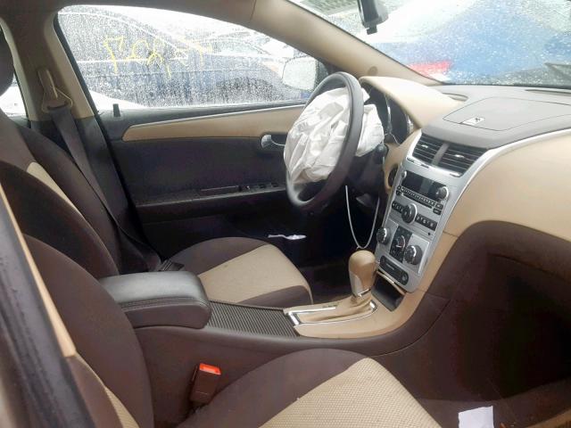 1G1ZB5E16BF290396 - 2011 CHEVROLET MALIBU LS BROWN photo 5