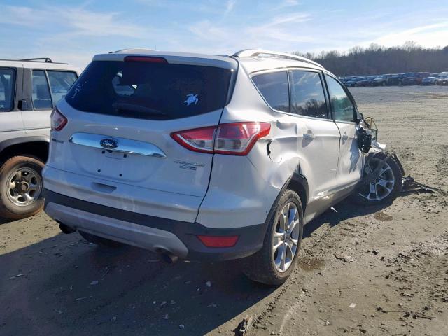 1FMCU9J96EUC15008 - 2014 FORD ESCAPE TIT WHITE photo 4