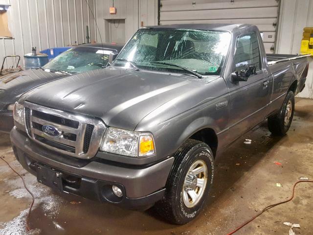 1FTYR11U08PA51730 - 2008 FORD RANGER GRAY photo 2