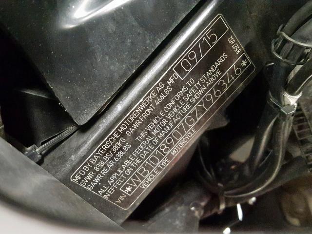 WB1018907GZY96346 - 2016 BMW G650 GS BLACK photo 20