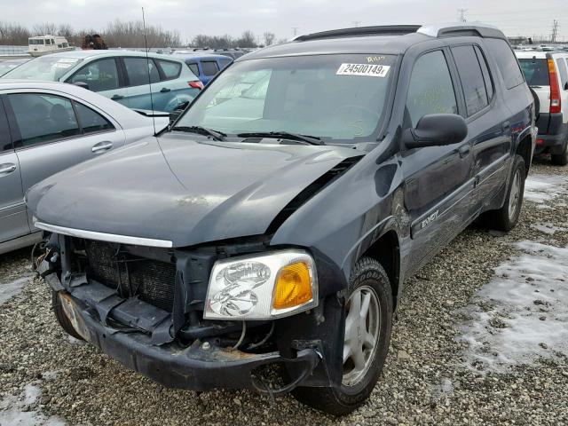 1GKES12S446173208 - 2004 GMC ENVOY XUV BLACK photo 2