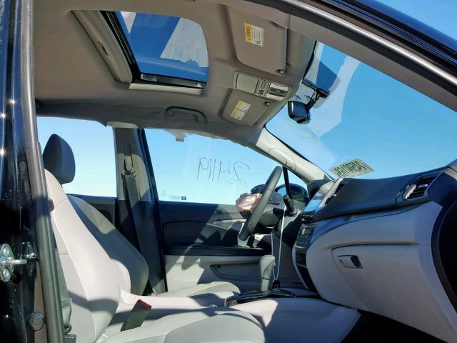 5FNYF6H73HB080154 - 2017 HONDA PILOT EXLN GRAY photo 5