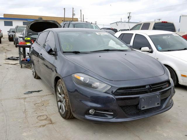 1C3CDFBB1ED740616 - 2014 DODGE DART SXT BLACK photo 1