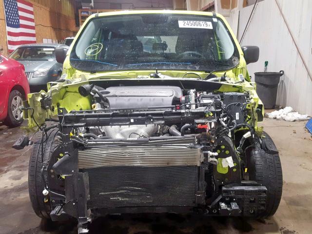 ZACCJBAB5HPF21260 - 2017 JEEP RENEGADE S GREEN photo 9