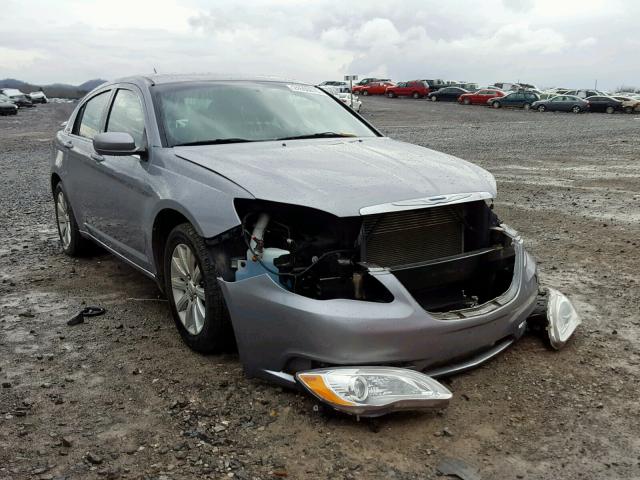 1C3CCBBB4DN654429 - 2013 CHRYSLER 200 TOURIN SILVER photo 1