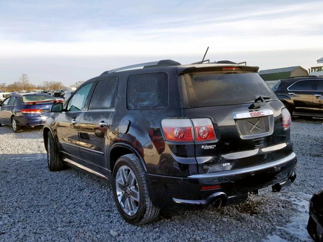 1GKKRTED8CJ254067 - 2012 GMC ACADIA DEN BLACK photo 3