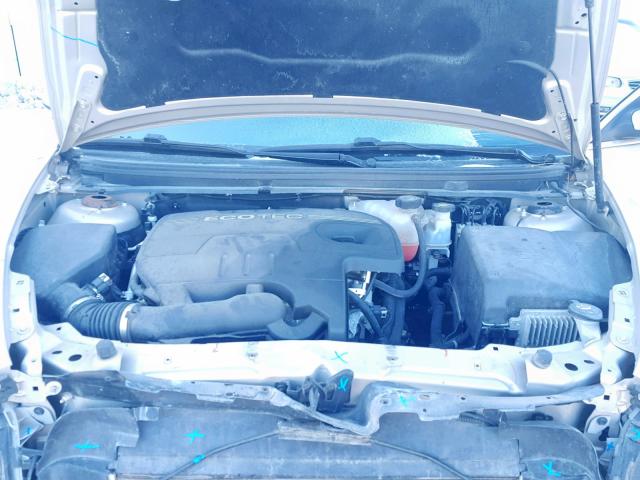1G1ZE5EB0AF211996 - 2010 CHEVROLET MALIBU LTZ ვერცხლისფერი ფოტო 7