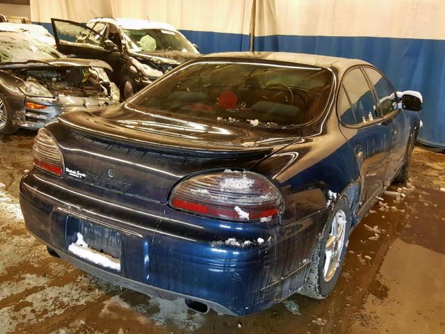 1G2WP52K42F139750 - 2002 PONTIAC GRAND PRIX BLUE photo 4