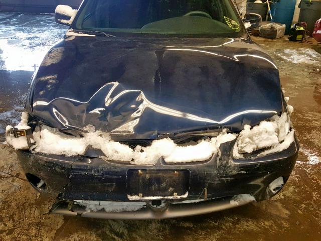 1G2WP52K42F139750 - 2002 PONTIAC GRAND PRIX BLUE photo 7