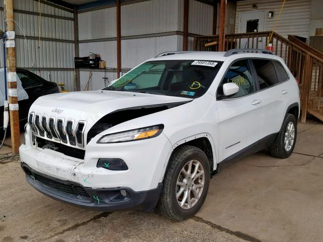 1C4PJMCB1FW738976 - 2015 JEEP CHEROKEE L WHITE photo 2