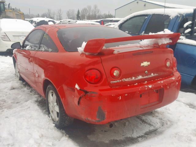 1G1AD1F57A7225227 - 2010 CHEVROLET COBALT 1LT RED photo 3