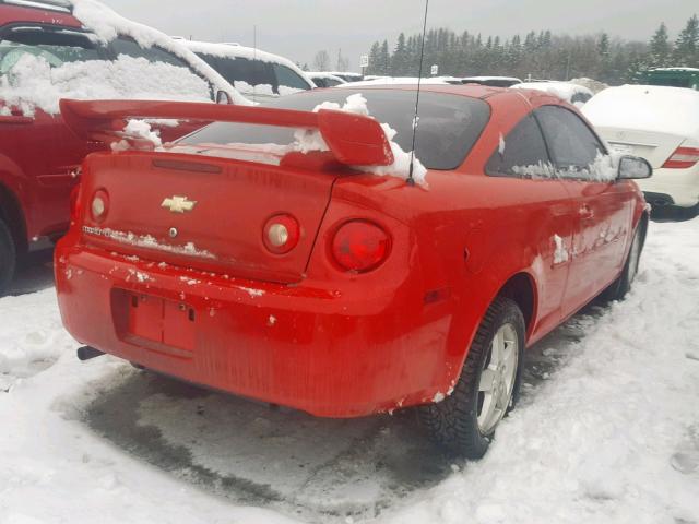 1G1AD1F57A7225227 - 2010 CHEVROLET COBALT 1LT RED photo 4