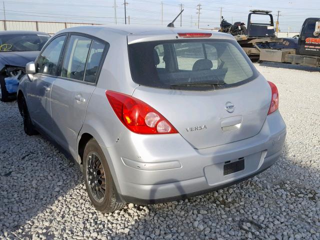 3N1BC13E69L444774 - 2009 NISSAN VERSA S SILVER photo 3