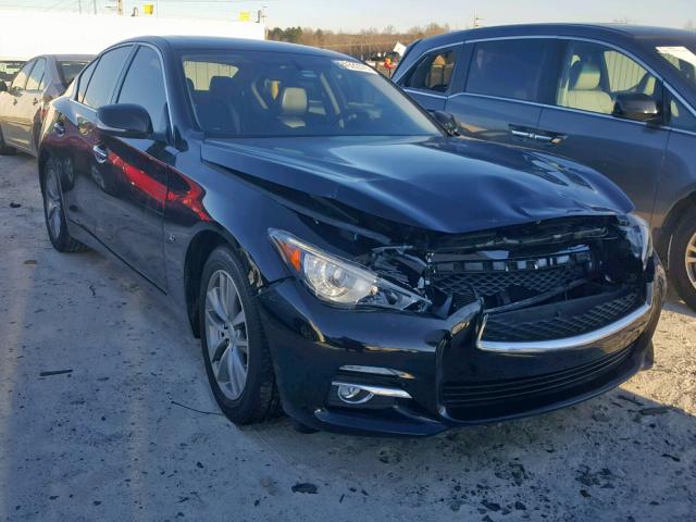 JN1BV7AP0EM672223 - 2014 INFINITI Q50 BASE BLACK photo 1