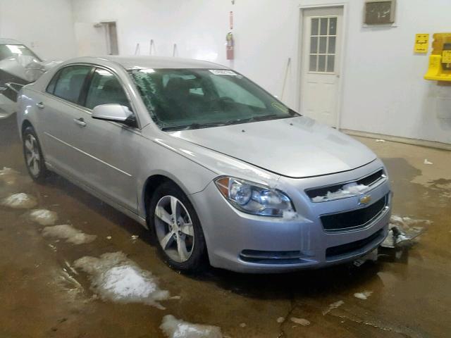 1G1ZC5E07CF212196 - 2012 CHEVROLET MALIBU 1LT SILVER photo 1