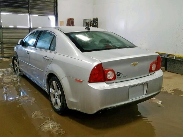 1G1ZC5E07CF212196 - 2012 CHEVROLET MALIBU 1LT SILVER photo 3