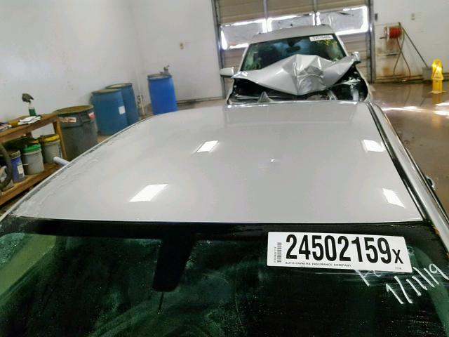 1G1ZC5E07CF212196 - 2012 CHEVROLET MALIBU 1LT SILVER photo 9