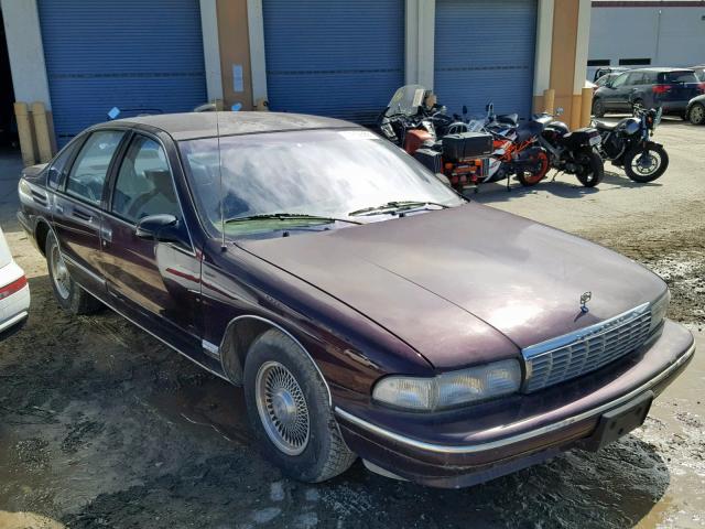 1G1BL52W4TR165184 - 1996 CHEVROLET CAPRICE CL MAROON photo 1