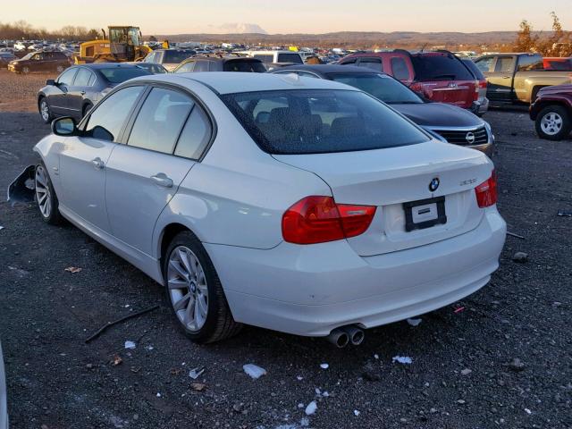 WBAPK5C57BA658728 - 2011 BMW 328 XI SUL WHITE photo 3