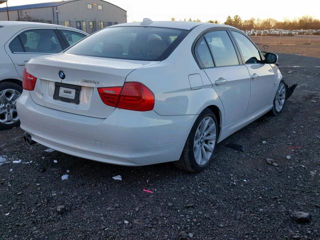 WBAPK5C57BA658728 - 2011 BMW 328 XI SUL WHITE photo 4