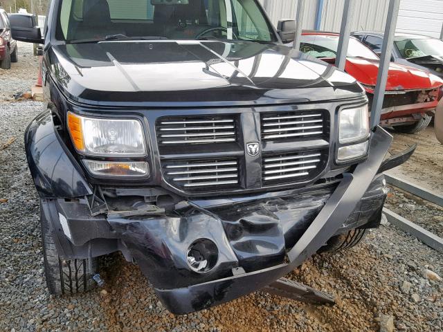 1D8GU58627W607695 - 2007 DODGE NITRO R/T BLACK photo 9