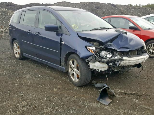 JM1CR29L880321842 - 2008 MAZDA 5 BLUE photo 1