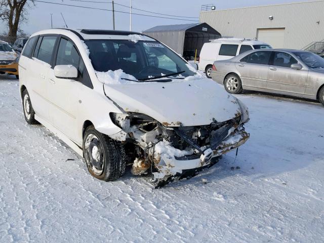 JM1CR293370150416 - 2007 MAZDA 5 WHITE photo 1