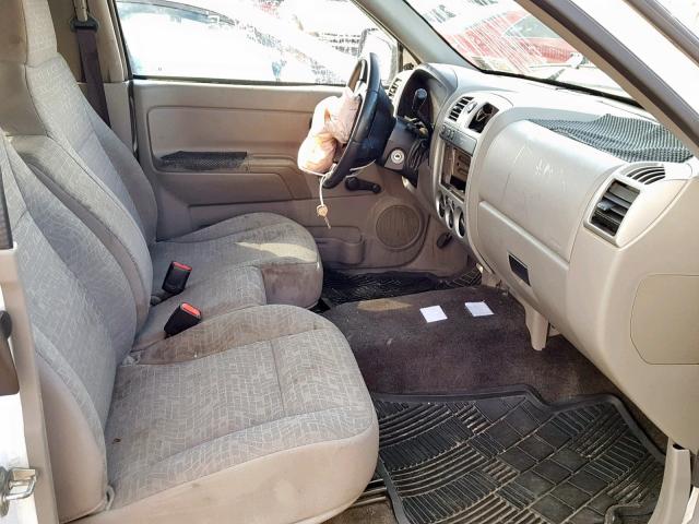 1GCDT29EX88226661 - 2008 CHEVROLET COLORADO L WHITE photo 5