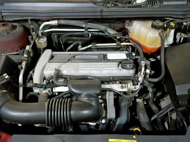 1G1ZS51F56F290039 - 2006 CHEVROLET MALIBU LS წითელი ფოტო 7